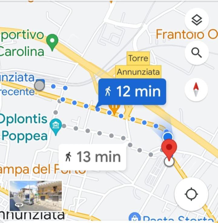 Sostaoplontina Casa Vacanza Torre Annunziata Kültér fotó
